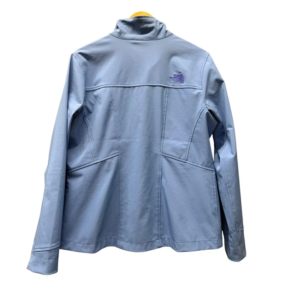 The North Face Softshell Jacket Womens‎ XL Apex Orello Coastline Blue Outdoor